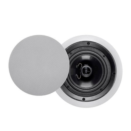 MONOPRICE Aria Ceiling Speakers 6.5-inch Polypropylene 2-Way (pair) 18587